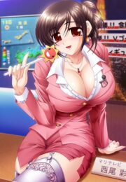 น้ำเชื้อแสนอร่อยของมิโนคิวลองนิดเดียวเป็นติดใจ Oshaburi Announcer 3