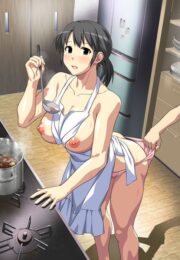 แม่บ้านสาวสุดมั่น แก้ผ้าทำอาหาร สุดท้ายโดนเย็ดทำไม่เสร็จเลย Daisuki na Haha 11